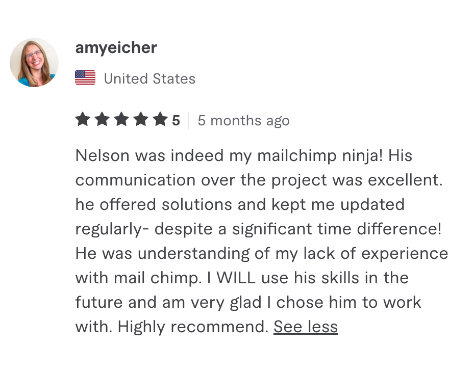 Amy Eicher's Review